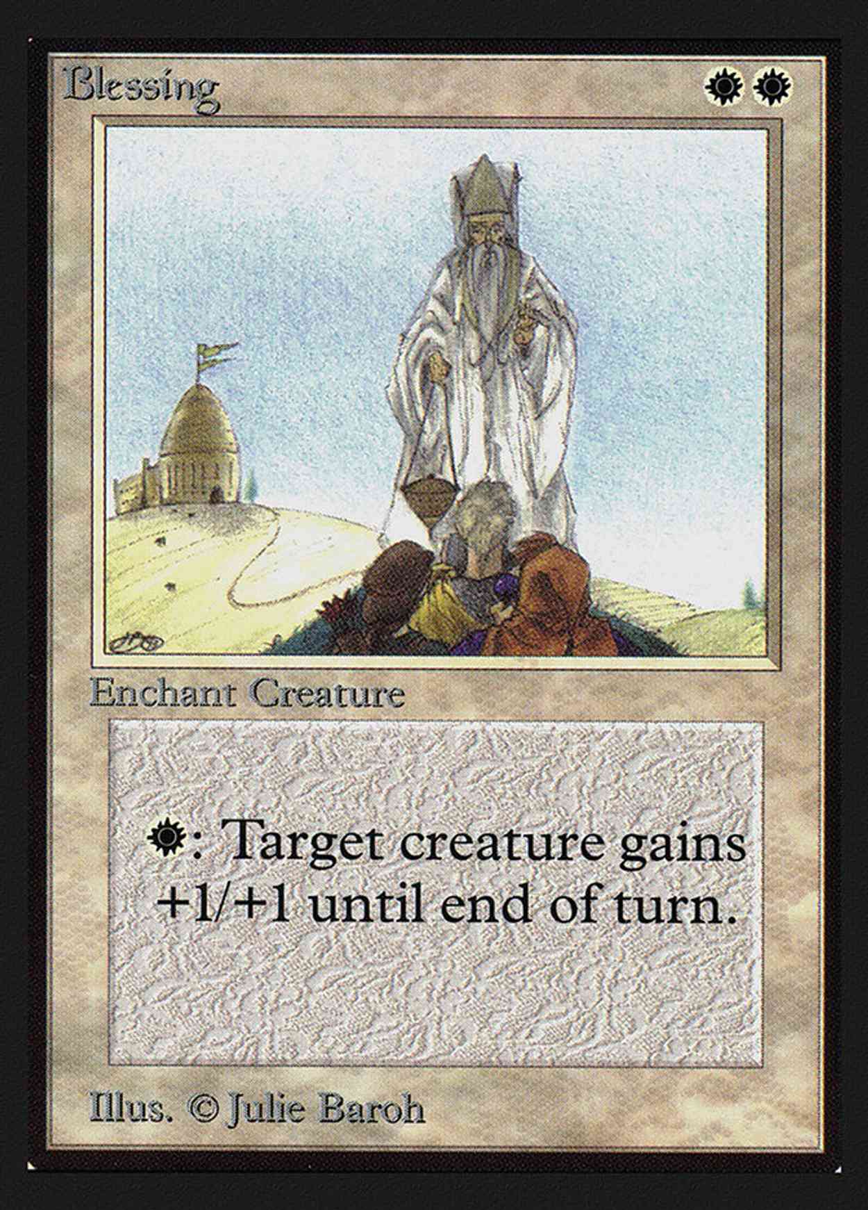Blessing (CE) magic card front