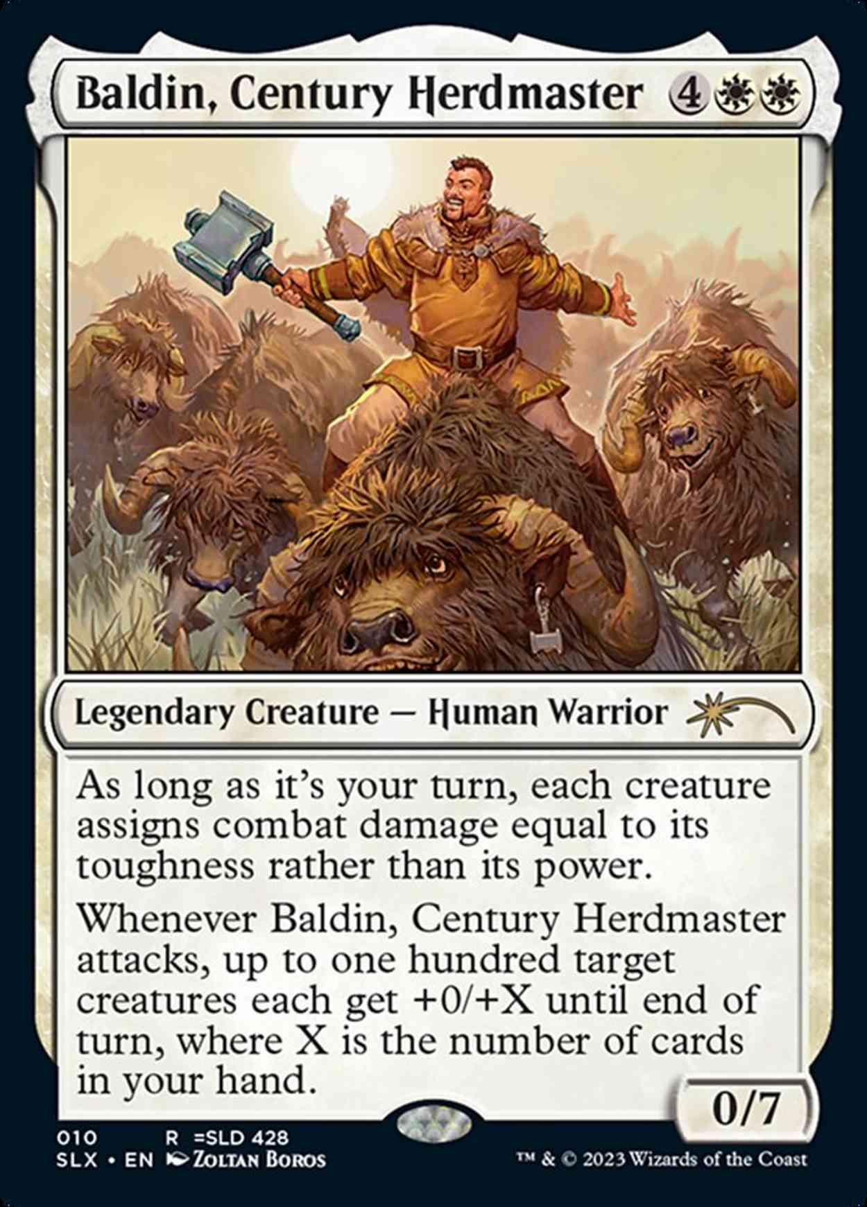 Baldin, Century Herdmaster magic card front