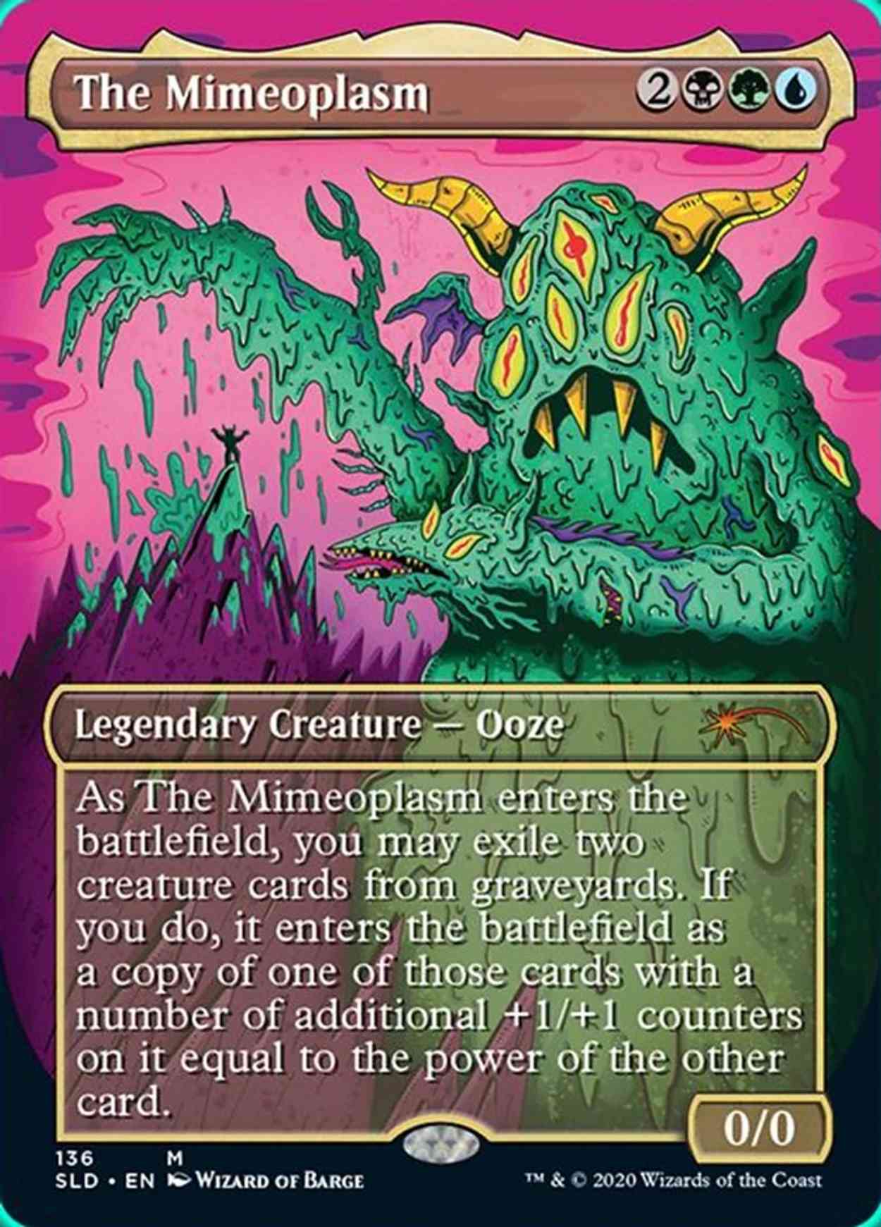 The Mimeoplasm magic card front