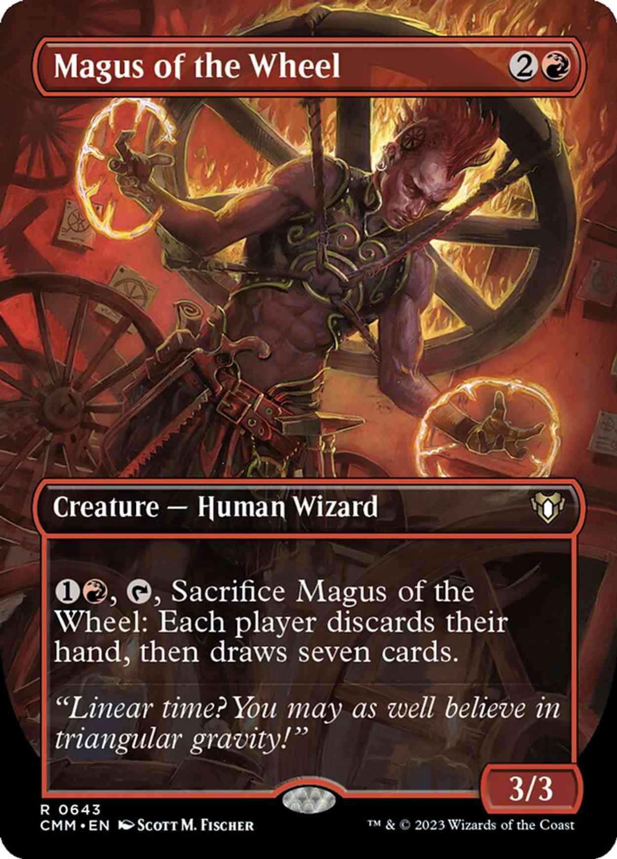 Magus of the Wheel (Borderless) magic card front