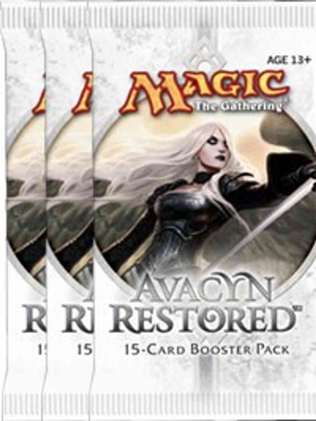 Avacyn Restored - 3x Booster Pack (draft set) magic card front