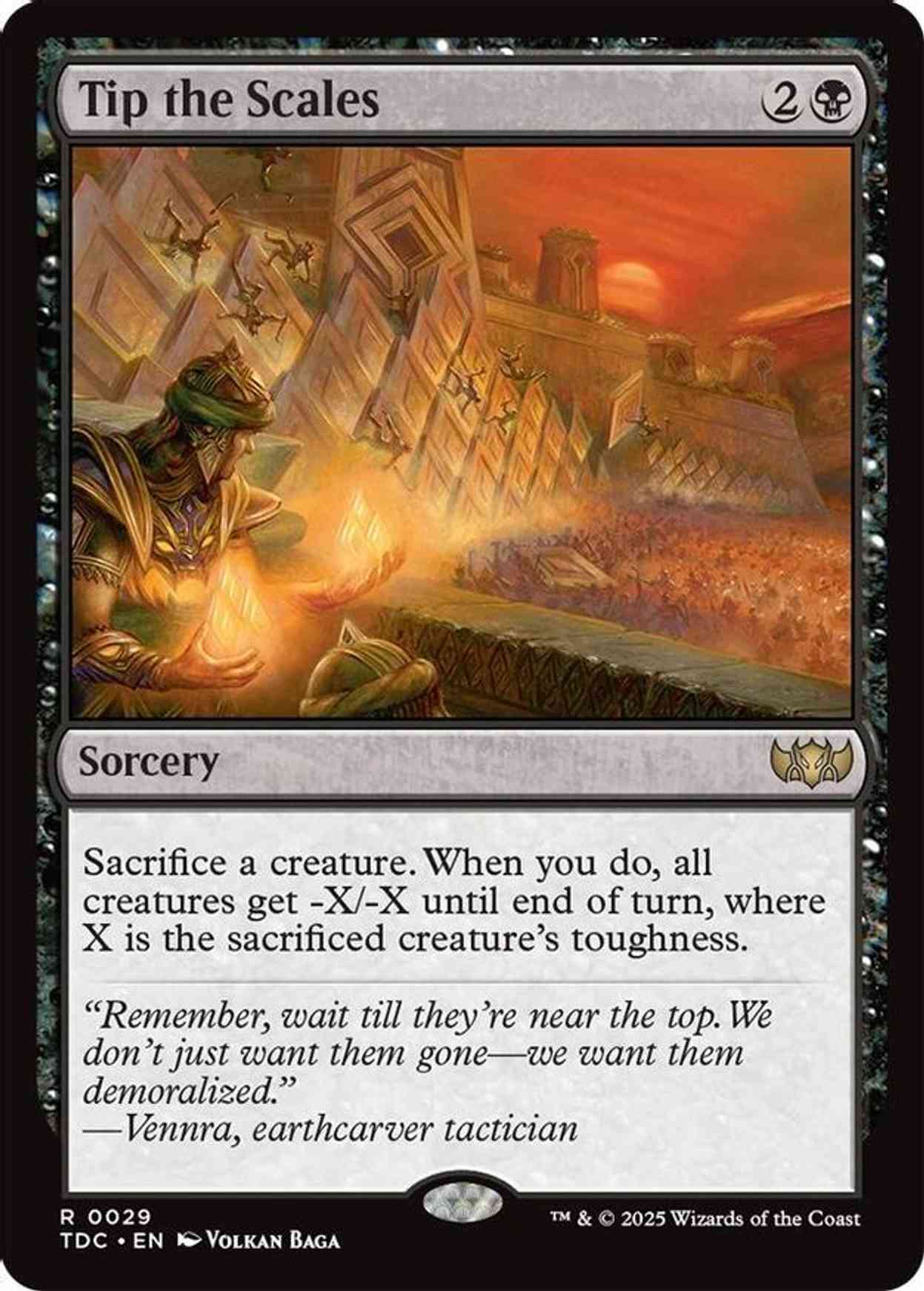 Tip the Scales magic card front