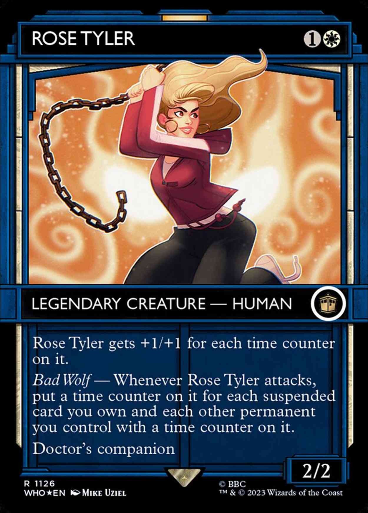 Rose Tyler (Showcase) (Surge Foil) magic card front