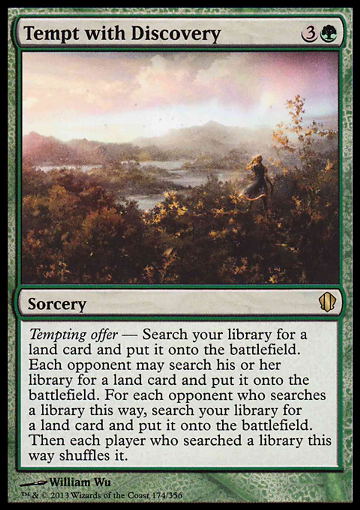 Tempt with Discovery magic card front