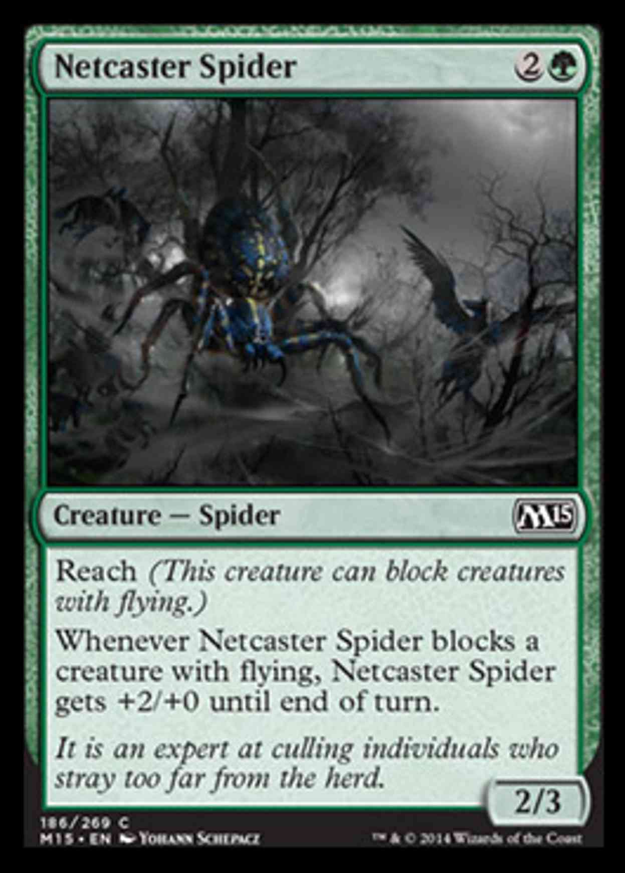 Netcaster Spider magic card front