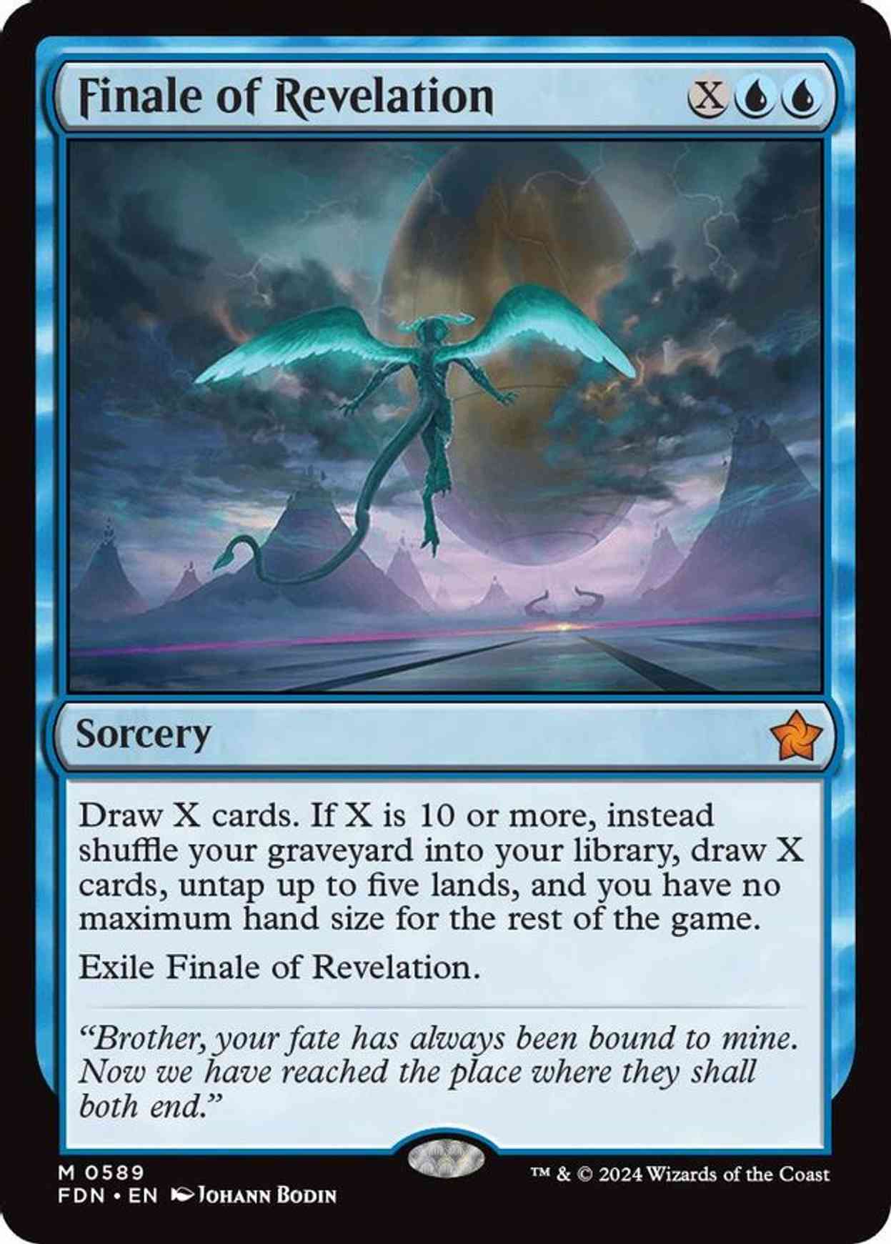 Finale of Revelation magic card front