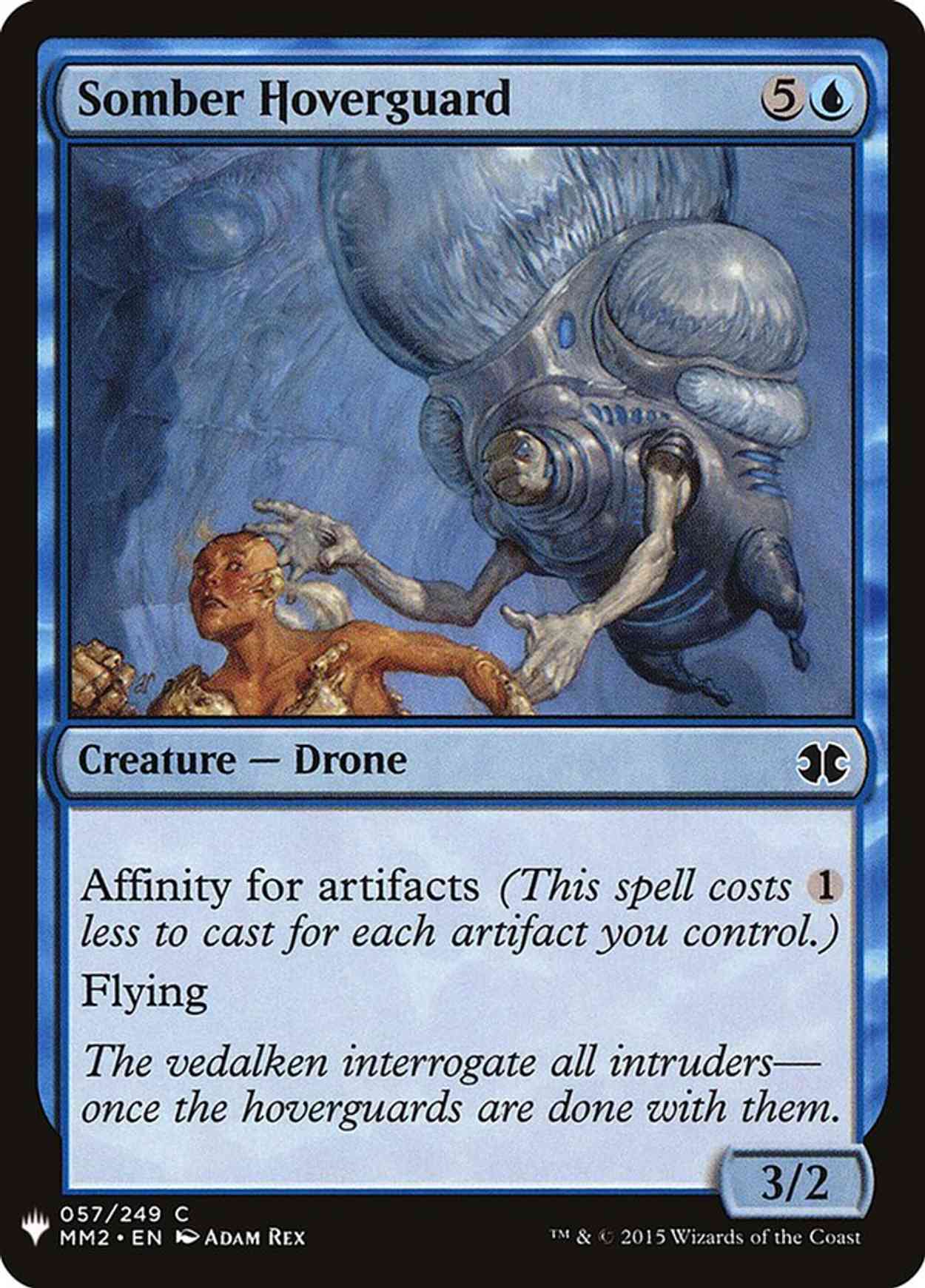 Somber Hoverguard magic card front