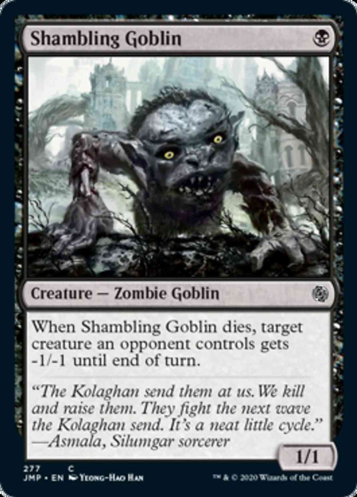 Shambling Goblin magic card front