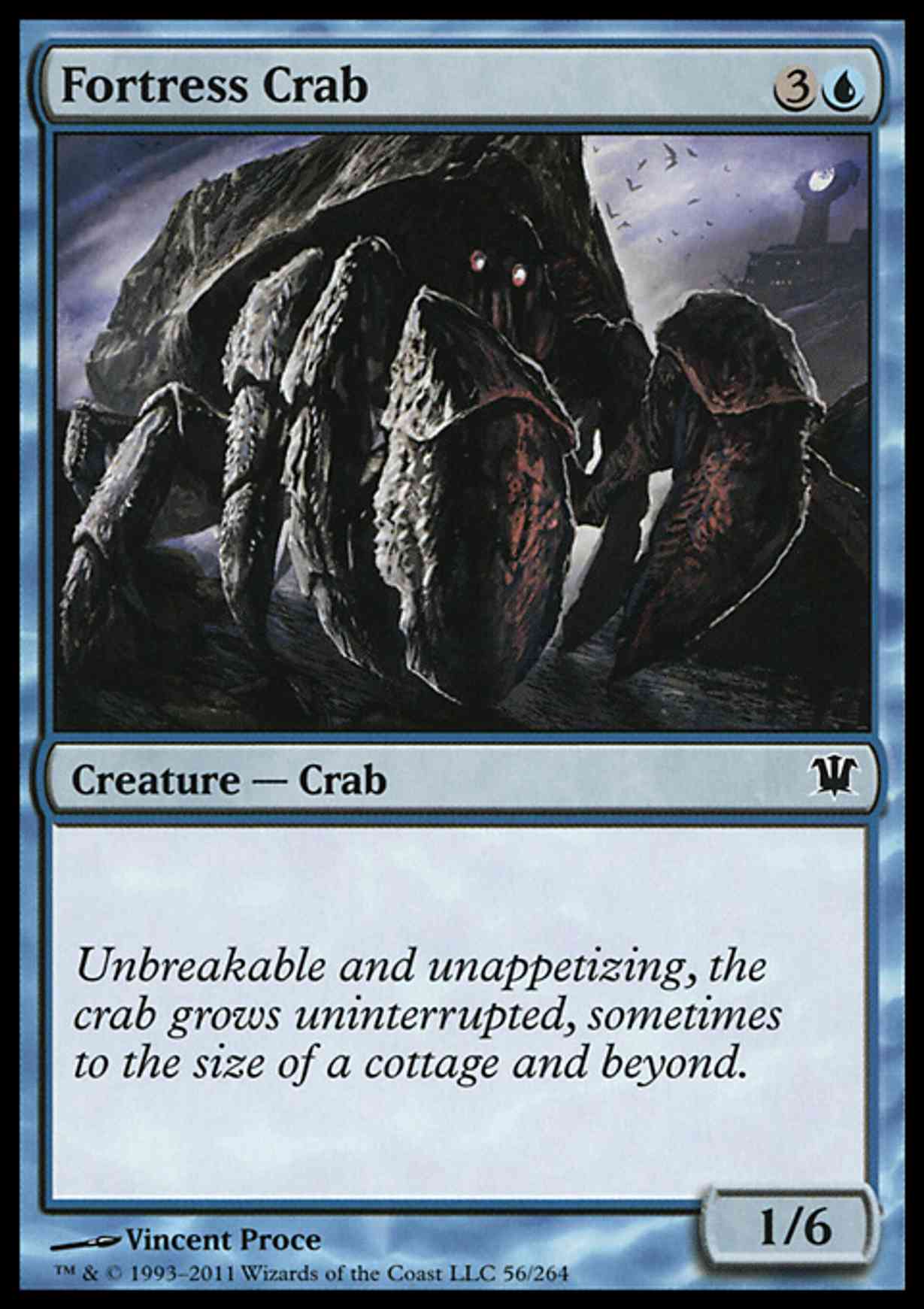 Fortress Crab magic card front