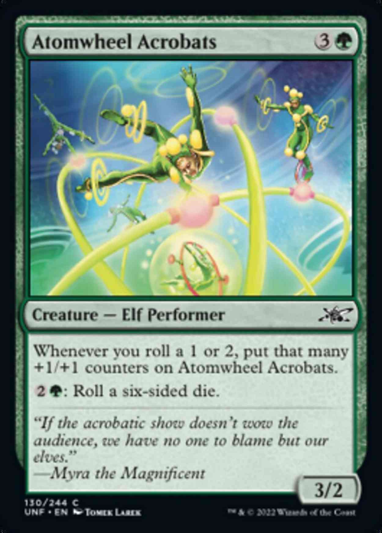 Atomwheel Acrobats magic card front