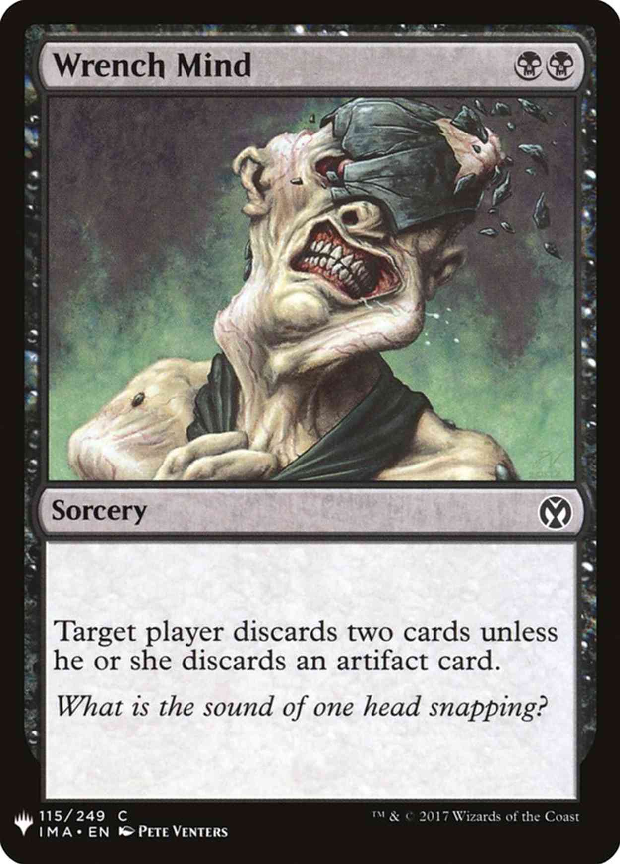 Wrench Mind magic card front
