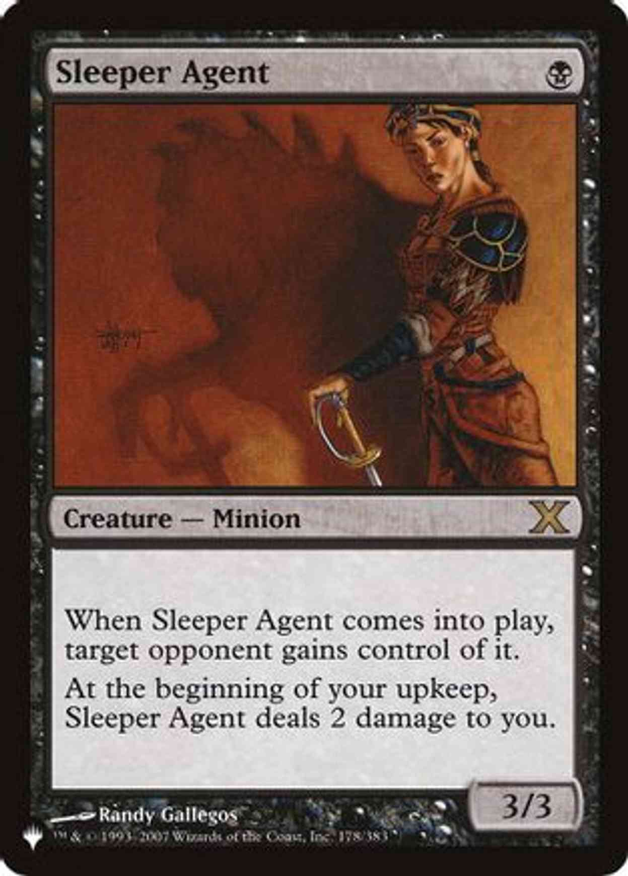 Sleeper Agent magic card front