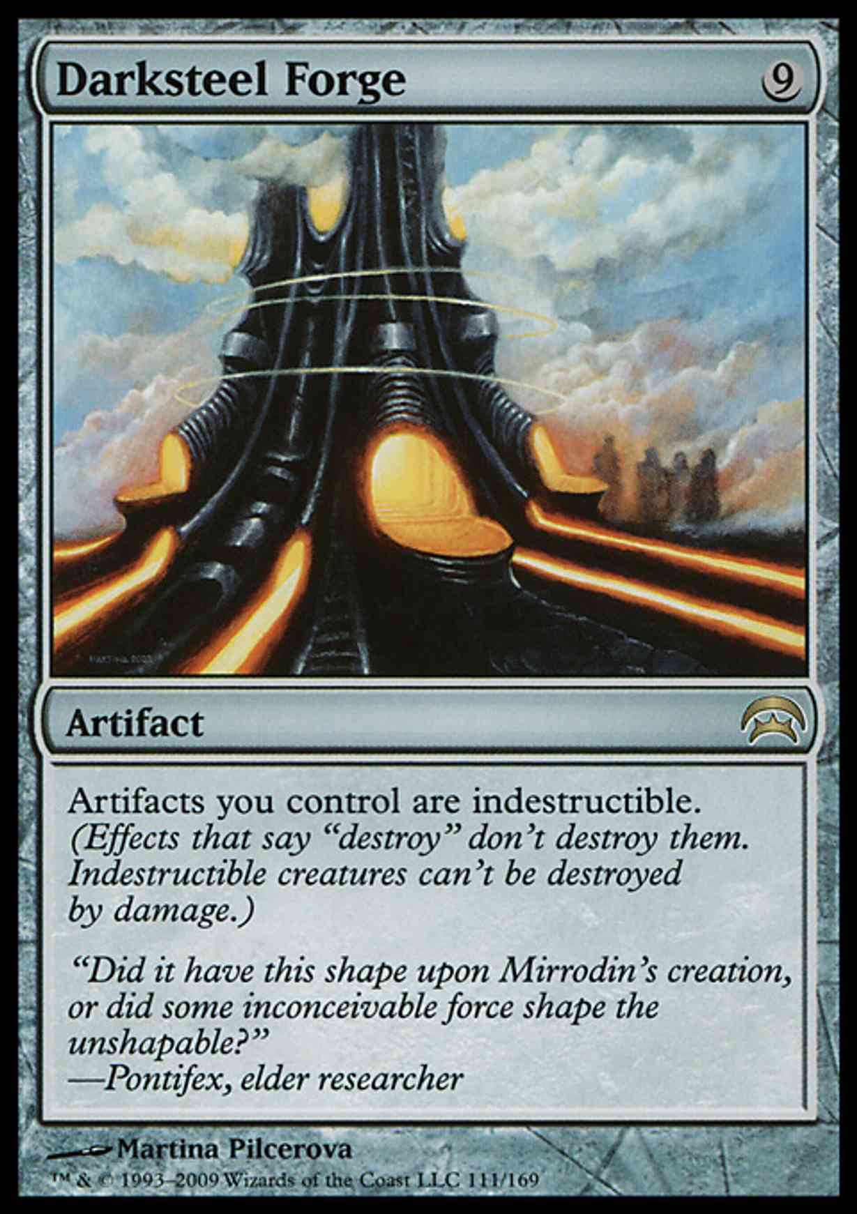 Darksteel Forge magic card front