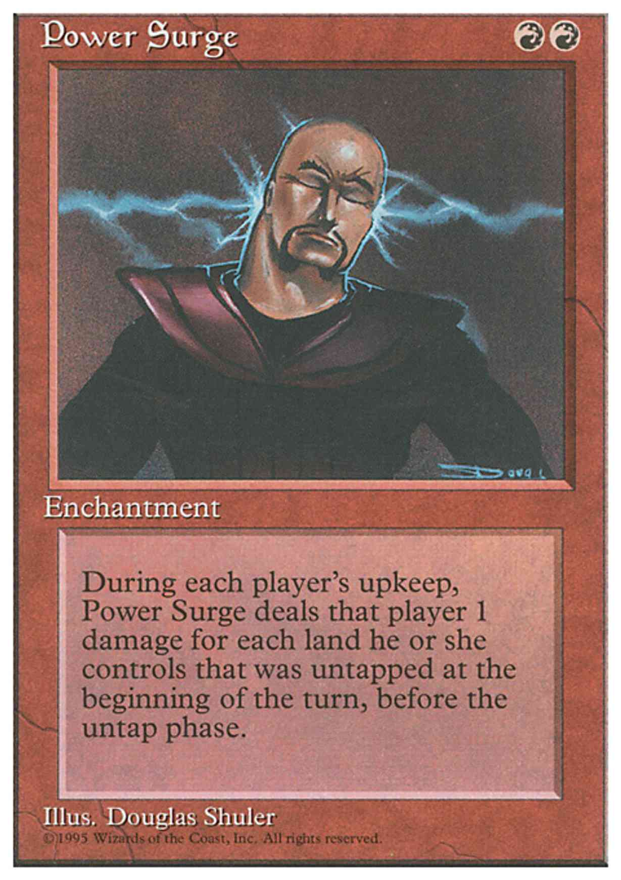 Power Surge magic card front