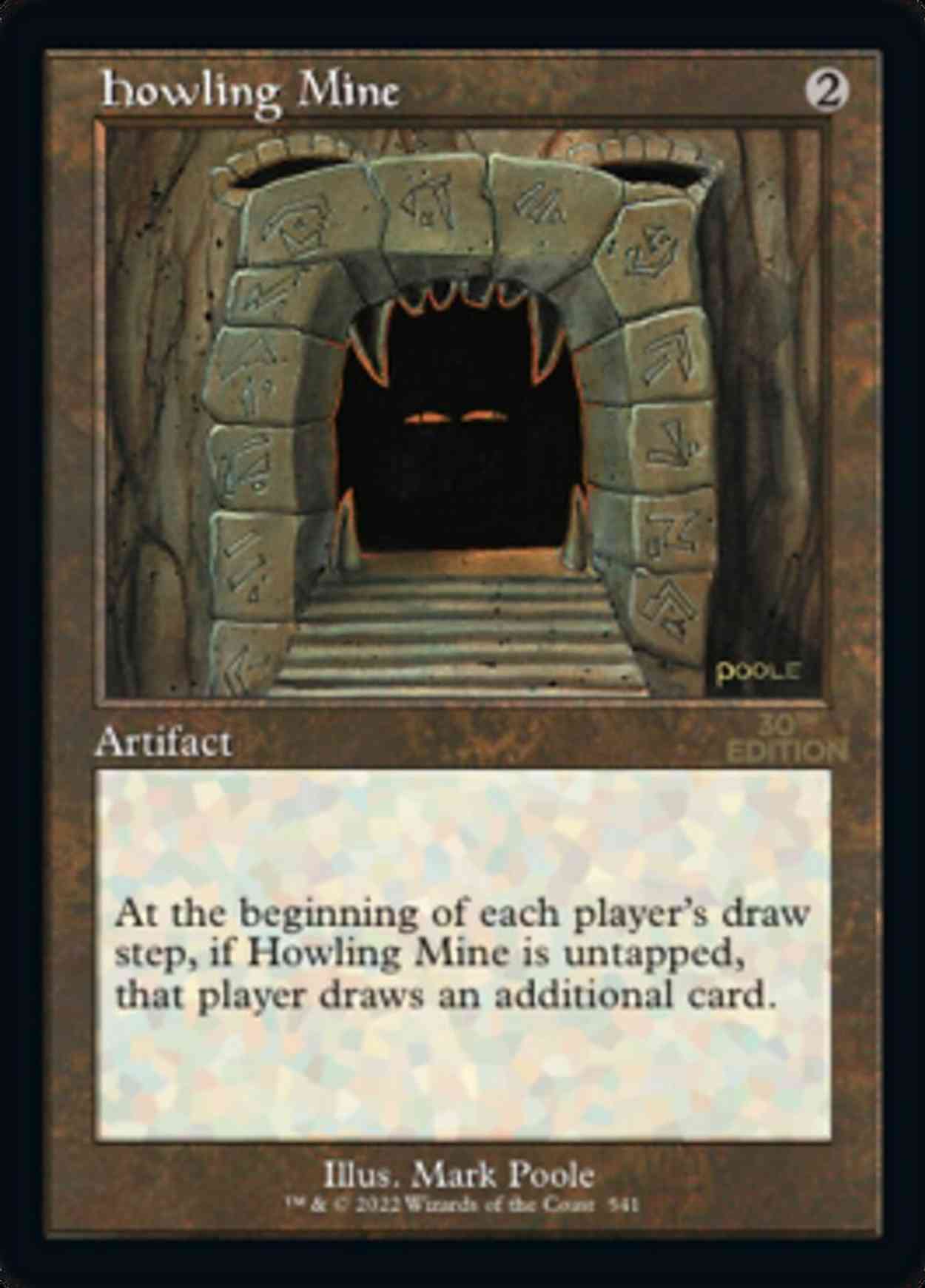 Howling Mine (Retro Frame) magic card front