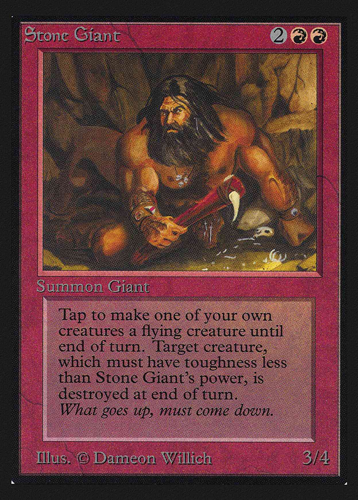 Stone Giant (CE) magic card front