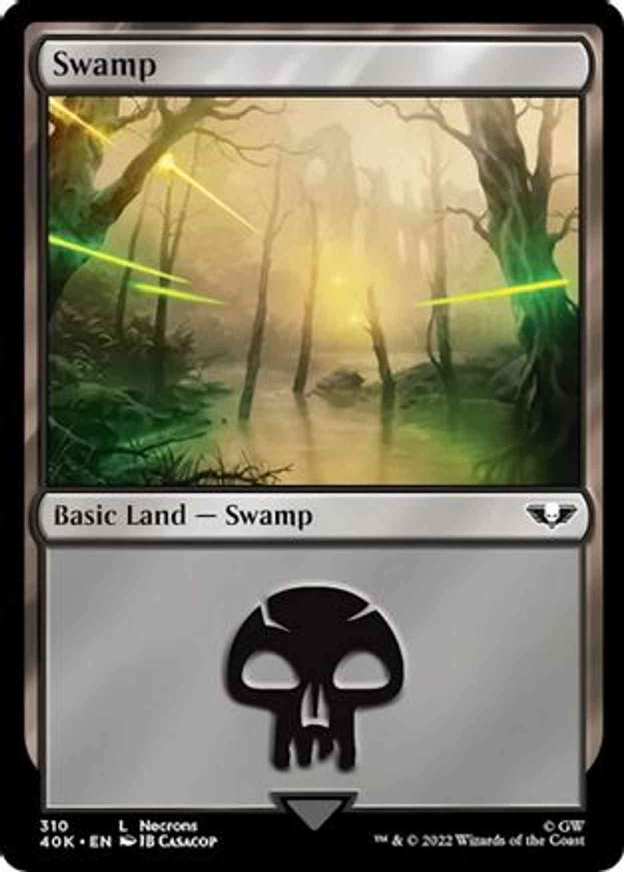 Swamp (310) (Surge Foil) magic card front