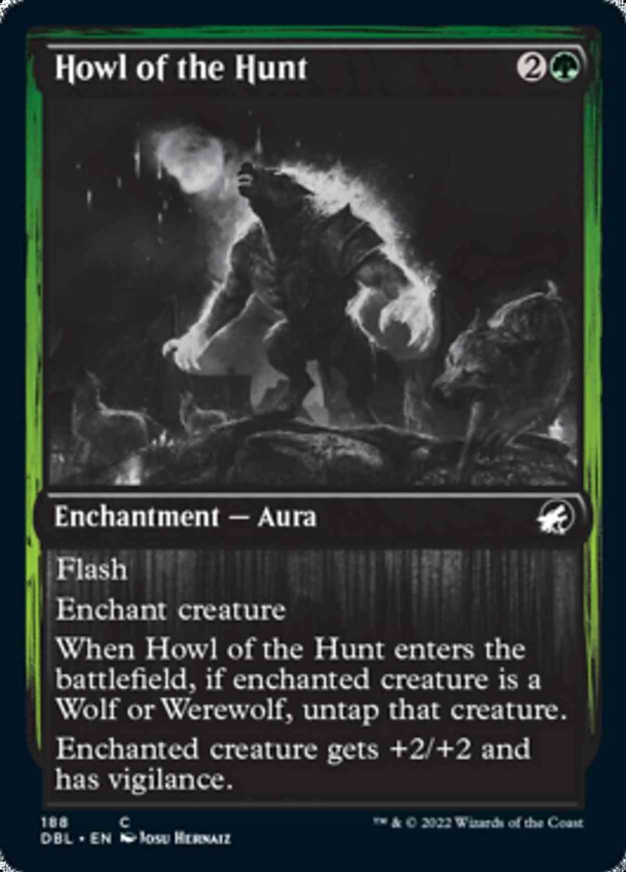 Howl of the Hunt magic card front