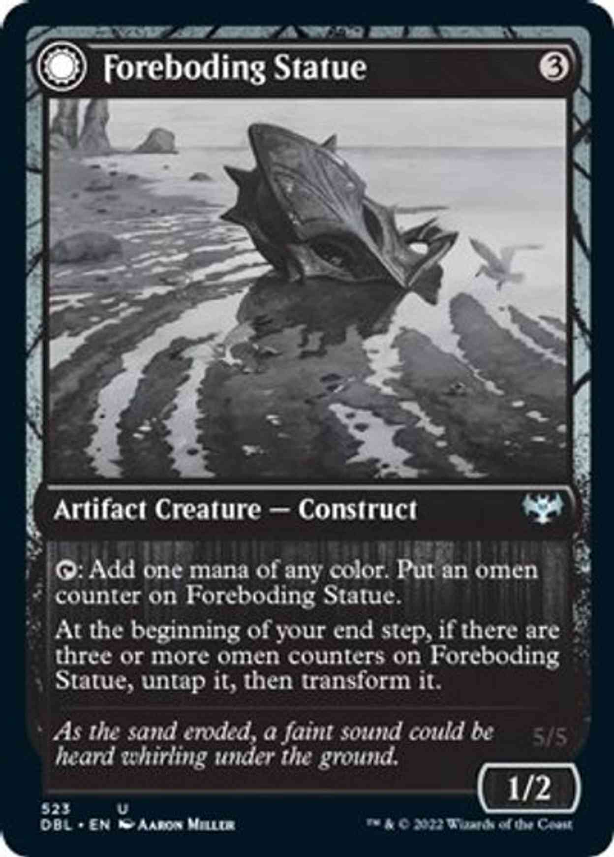 Foreboding Statue magic card front