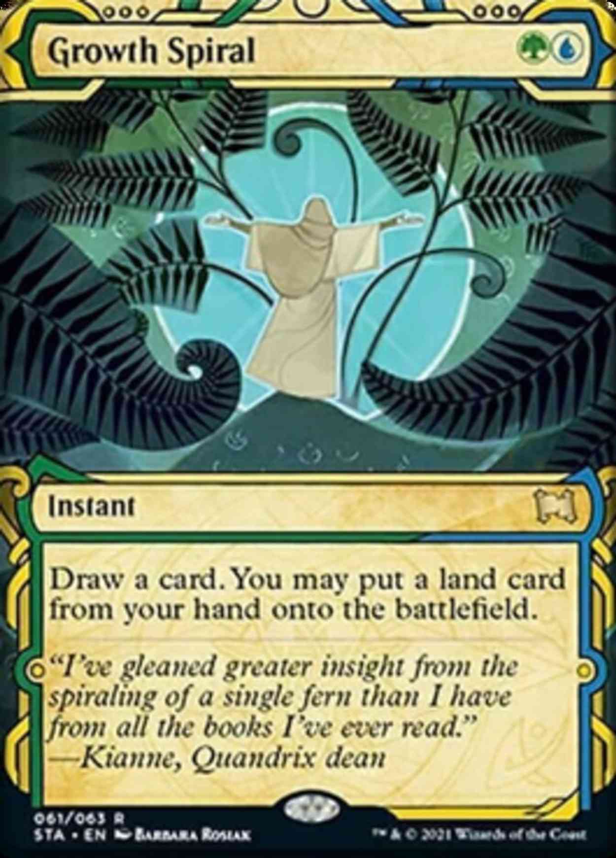 Growth Spiral (Foil Etched) magic card front