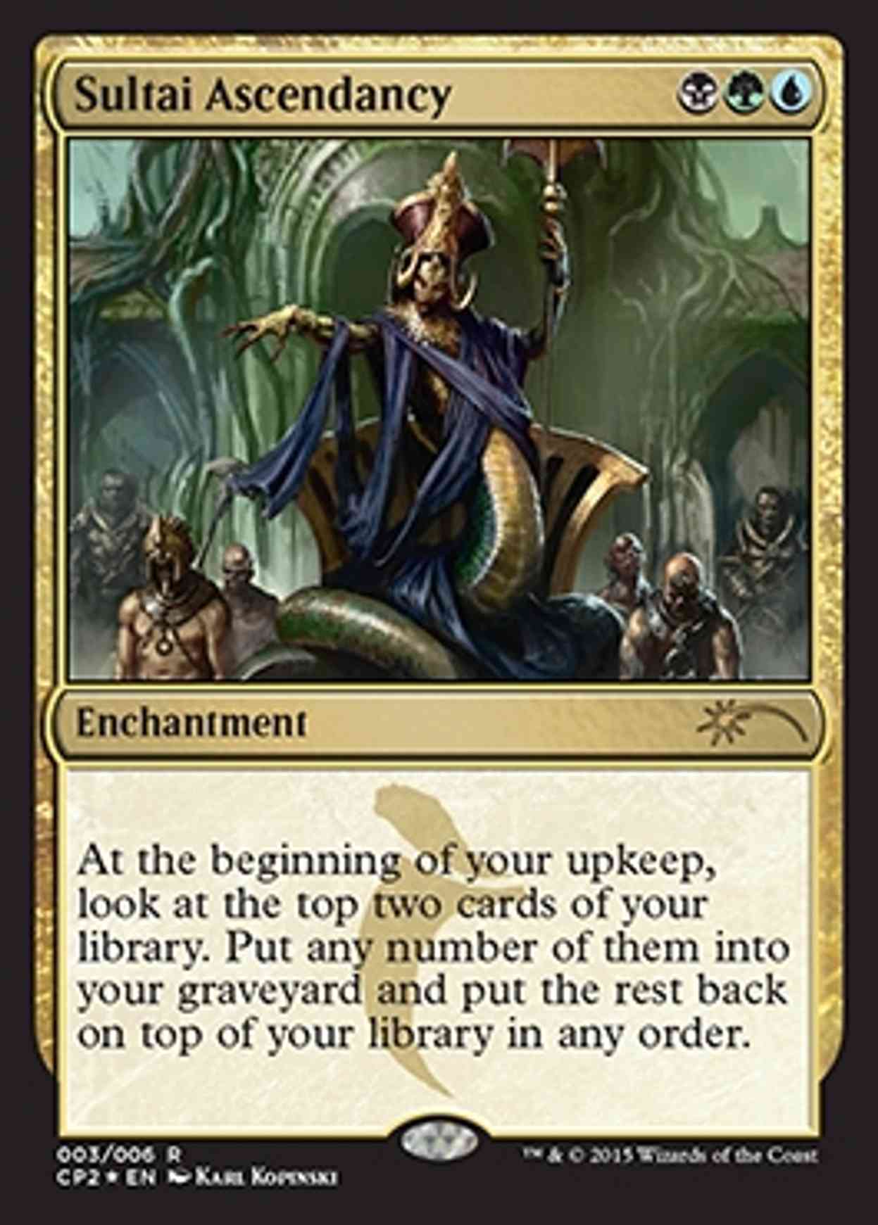Sultai Ascendancy magic card front