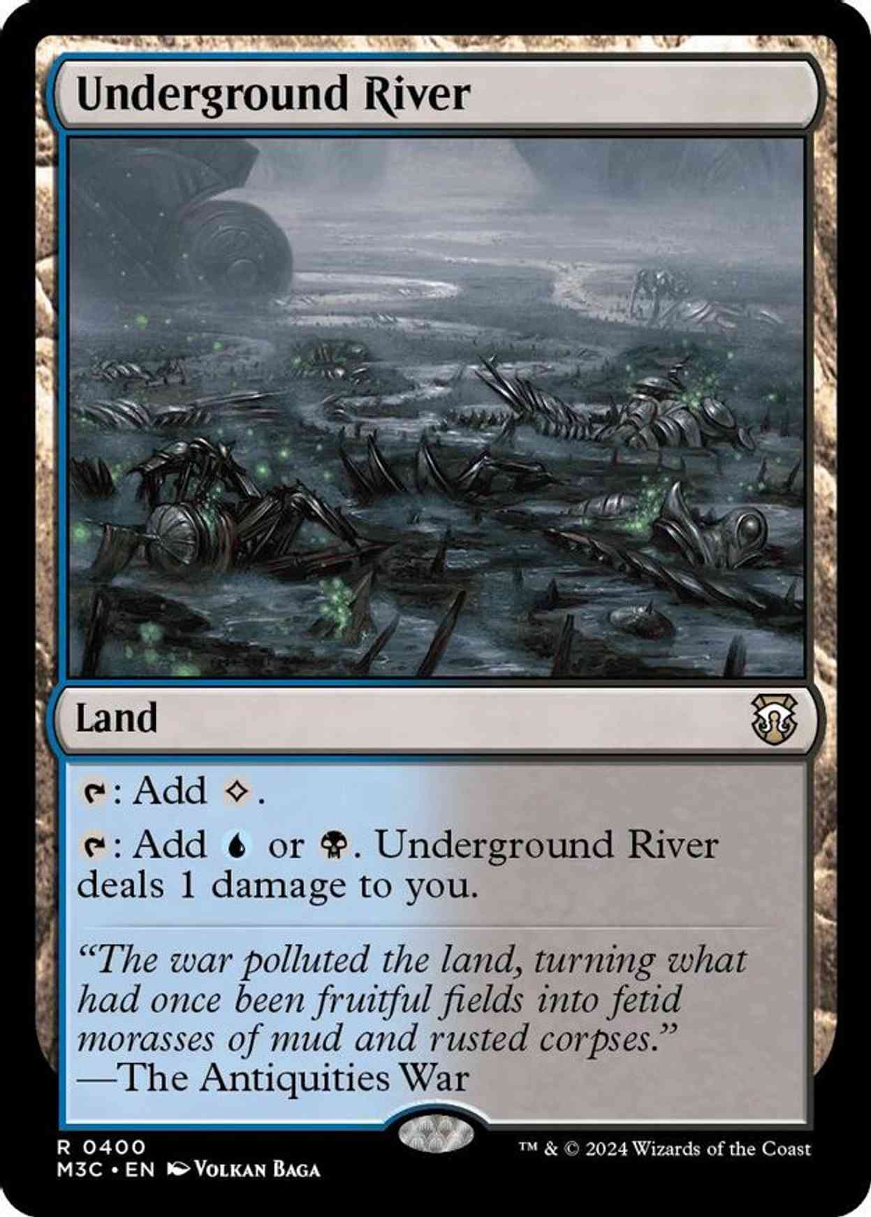 Underground River (Ripple Foil) magic card front