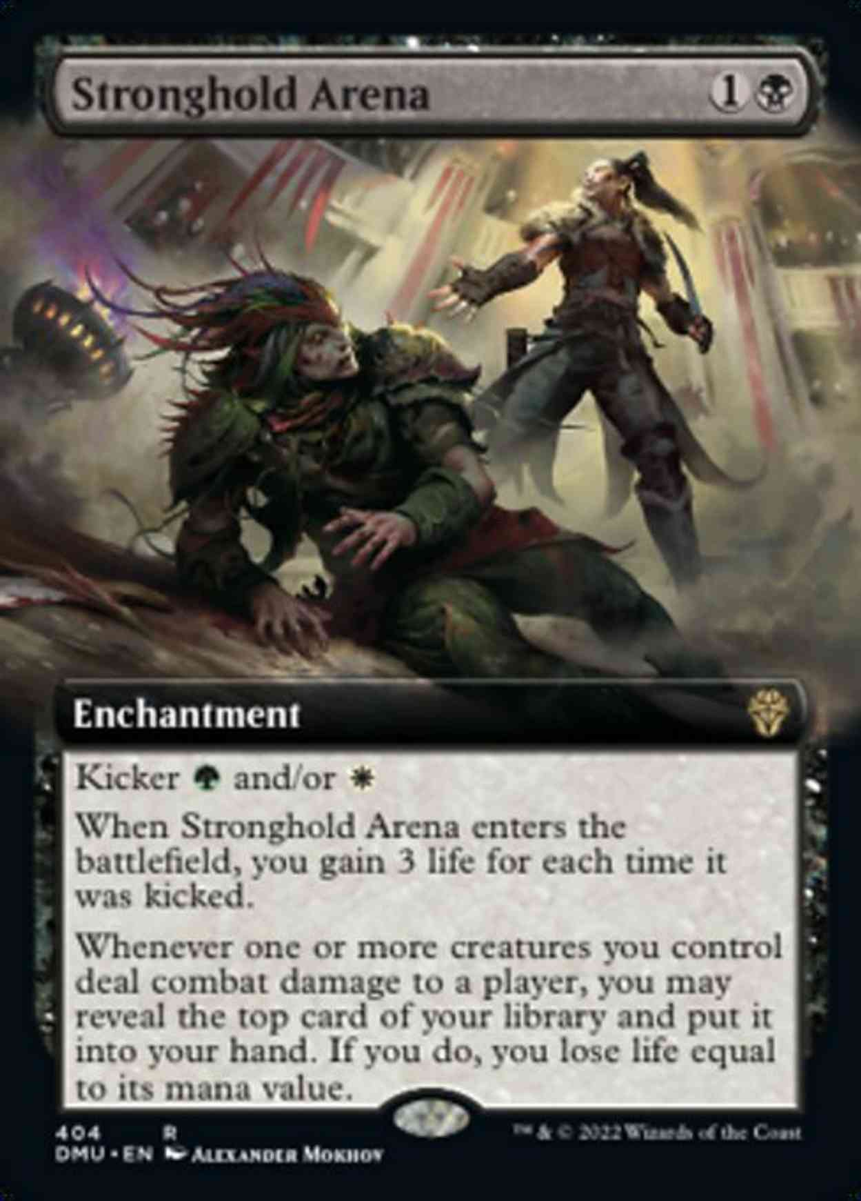 Stronghold Arena (Extended Art) magic card front