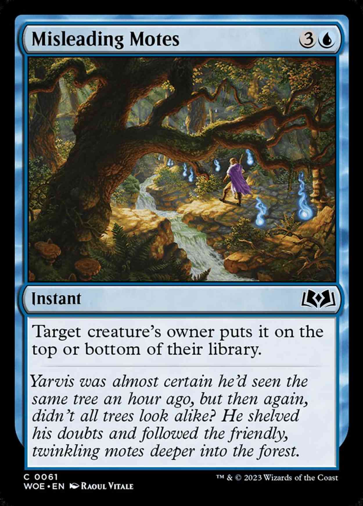 Misleading Motes magic card front