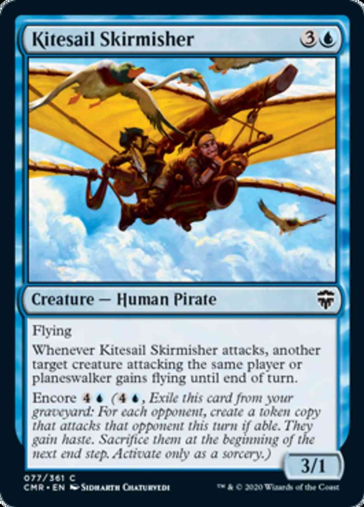 Kitesail Skirmisher magic card front