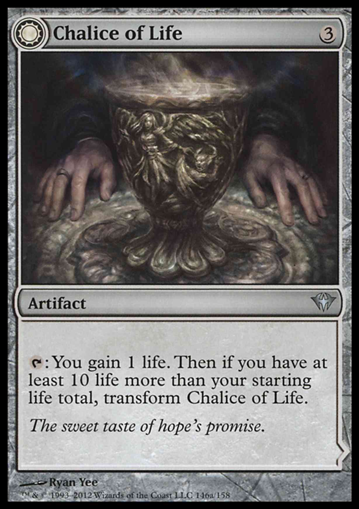 Chalice of Life magic card front