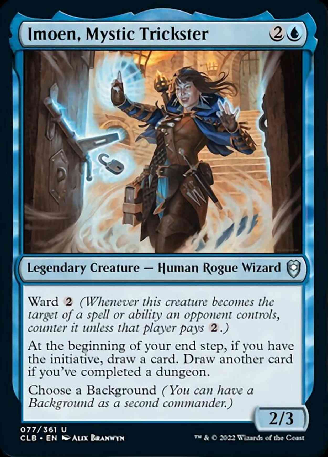 Imoen, Mystic Trickster magic card front