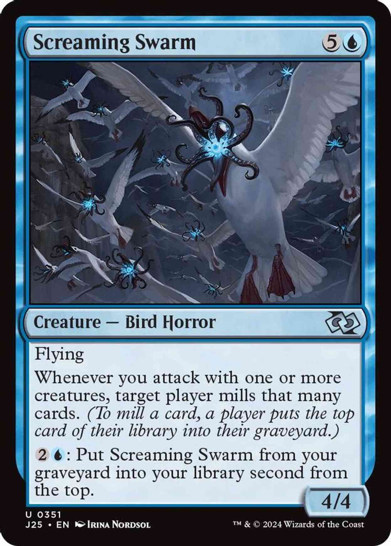 Screaming Swarm magic card front