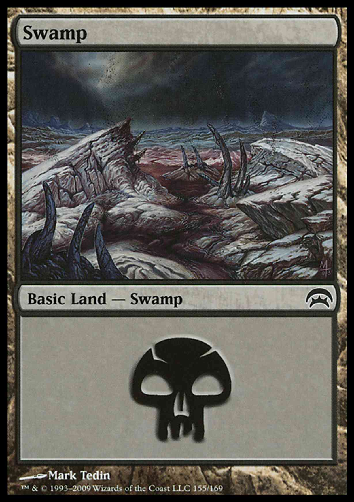 Swamp (155) magic card front