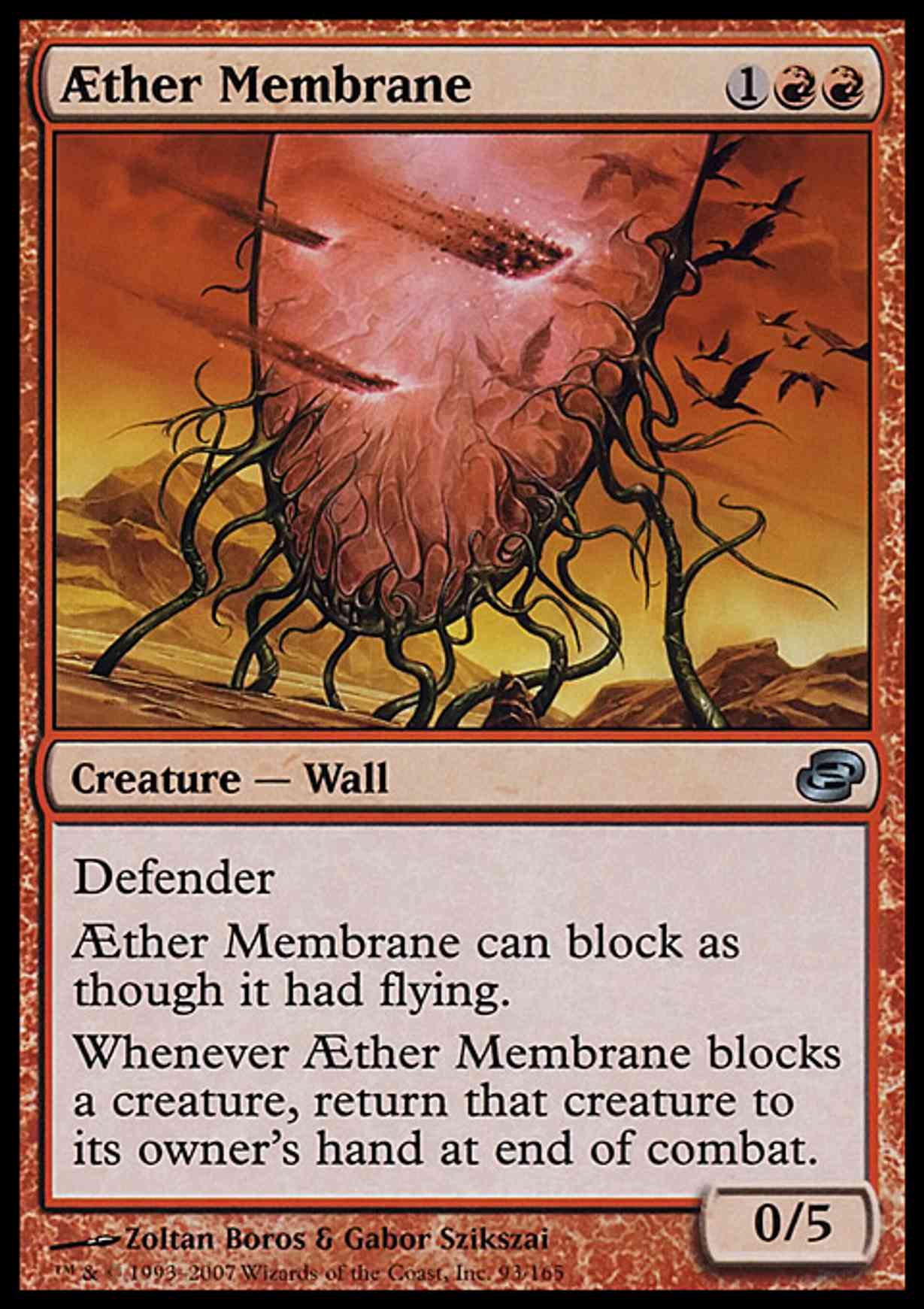 Aether Membrane magic card front