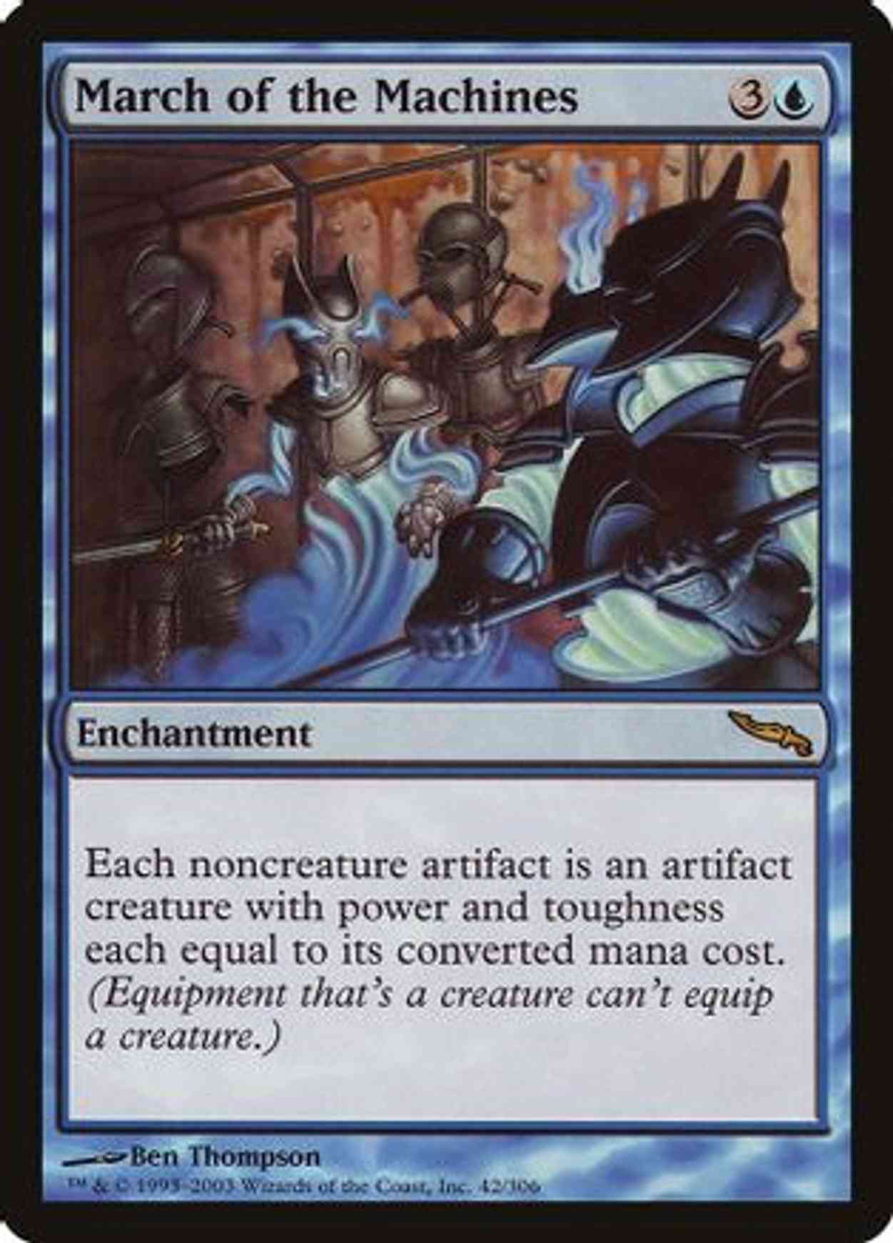 March of the Machines magic card front