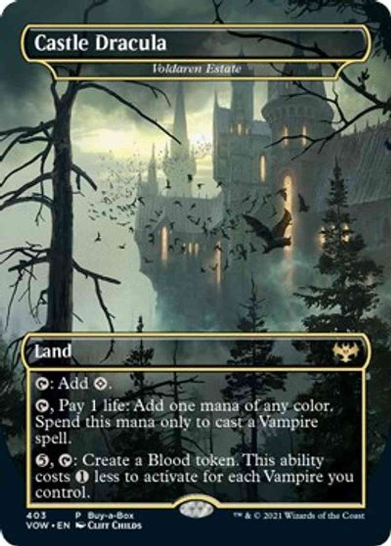 Castle Dracula - Voldaren Estate magic card front