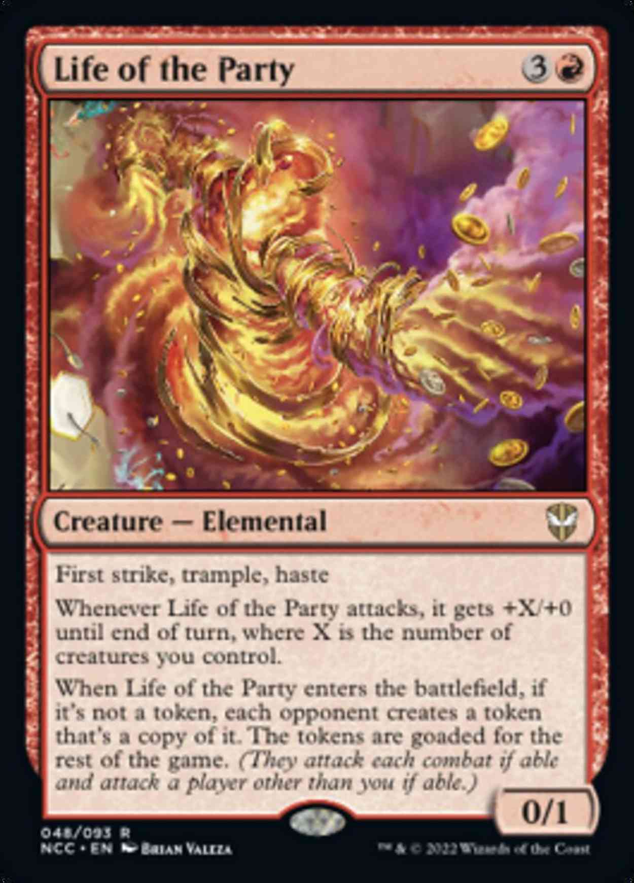 Life of the Party magic card front