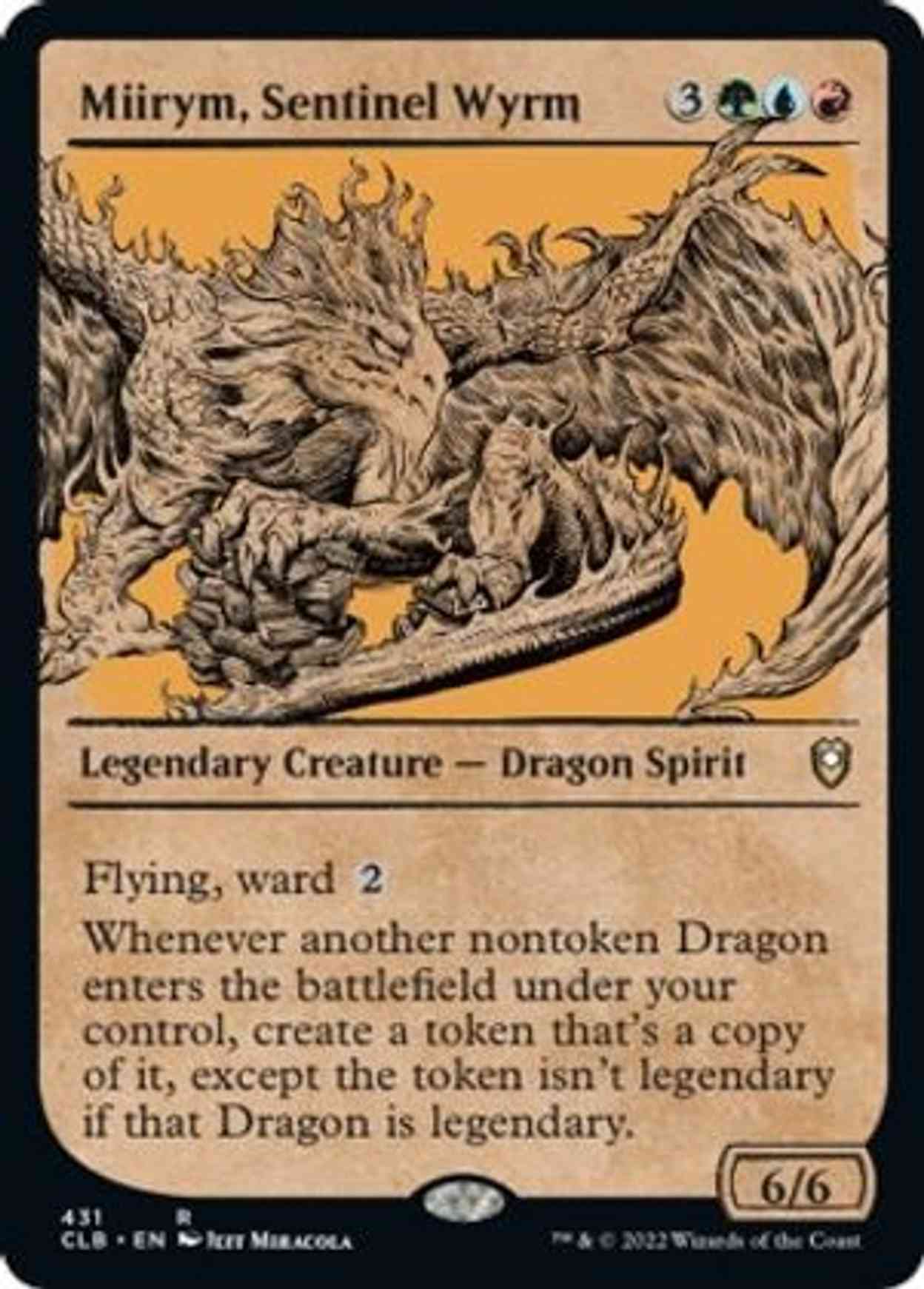 Miirym, Sentinel Wyrm (Showcase) magic card front