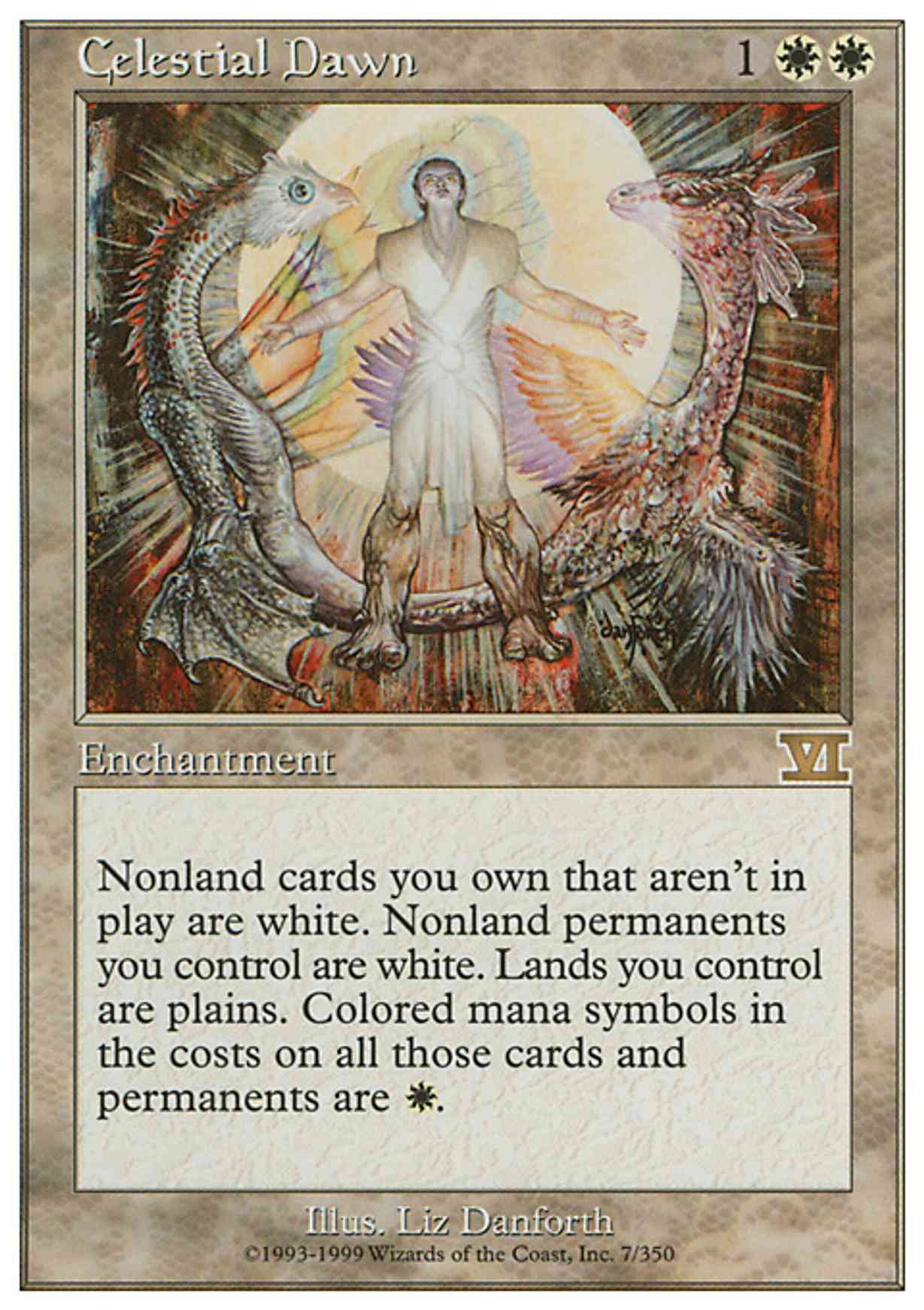 Celestial Dawn magic card front
