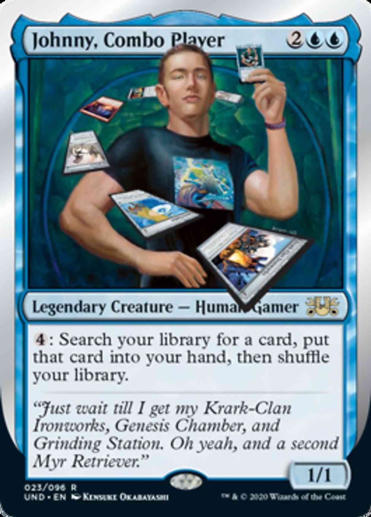 Johnny, Combo Player magic card front
