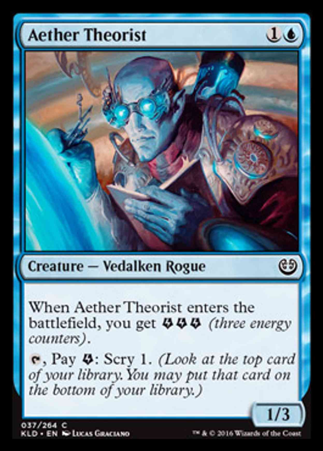 Aether Theorist magic card front