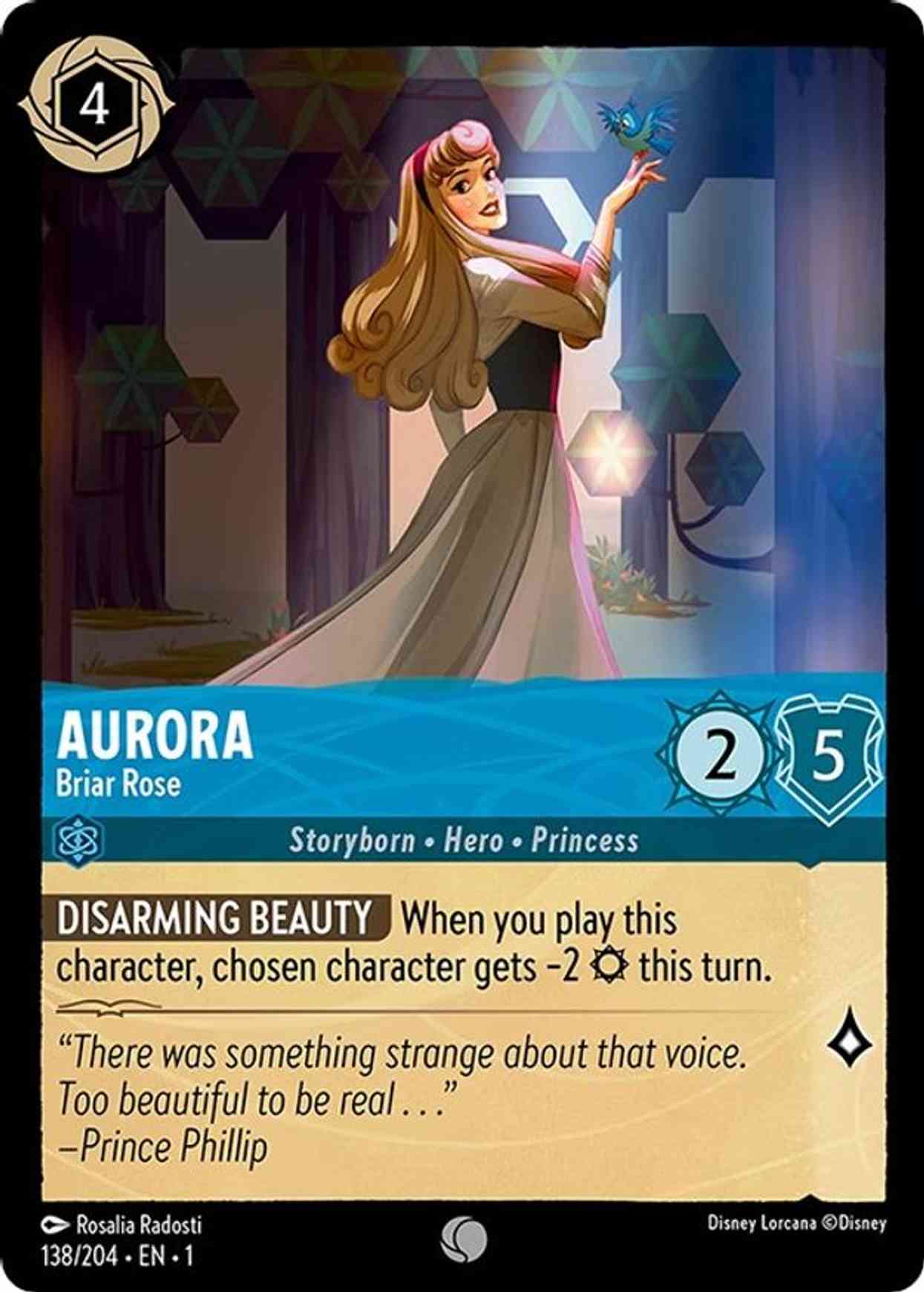 Aurora - Briar Rose magic card front