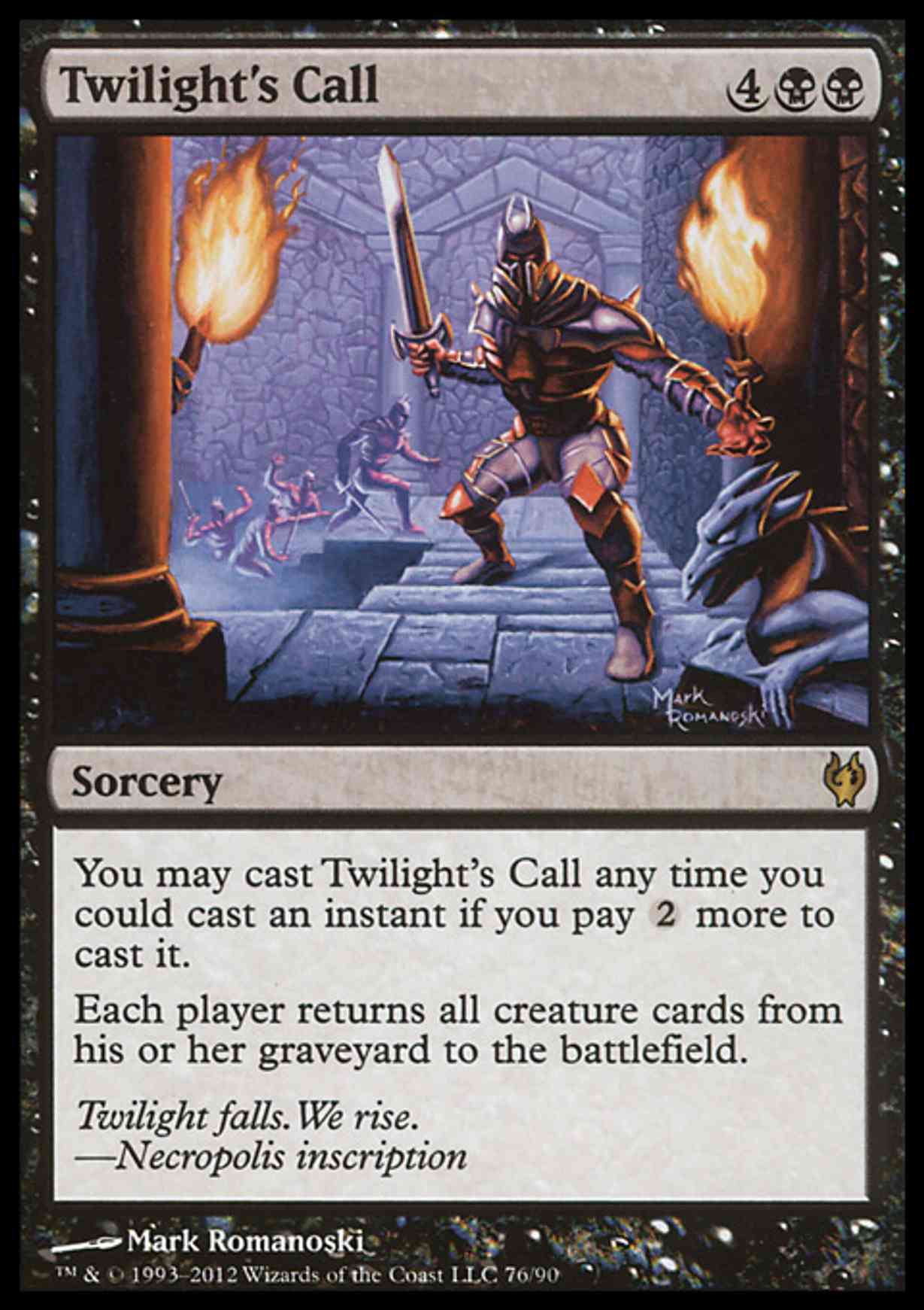 Twilight's Call magic card front