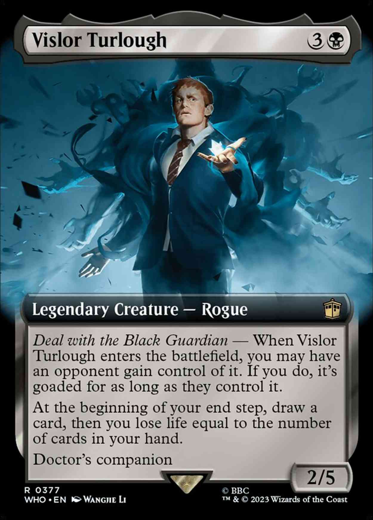 Vislor Turlough (Extended Art) magic card front