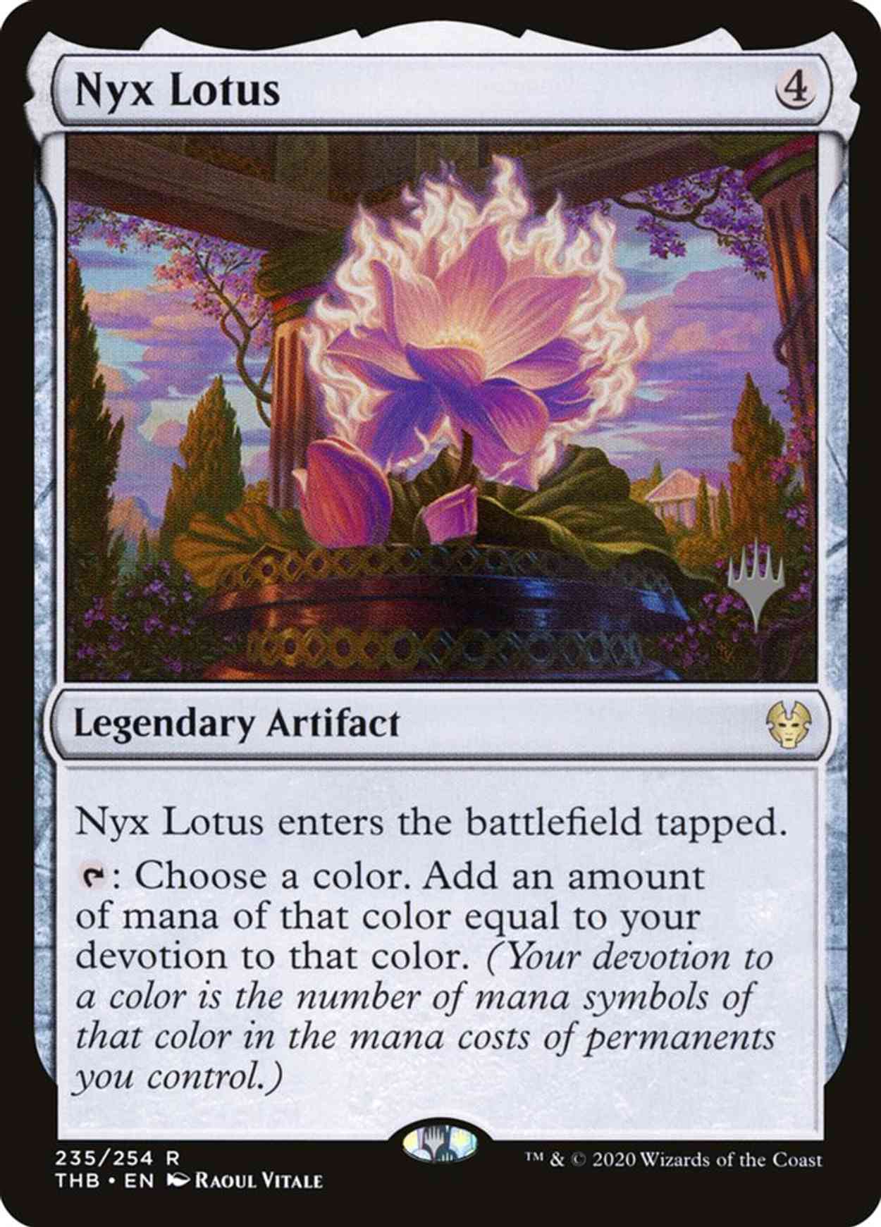 Nyx Lotus magic card front