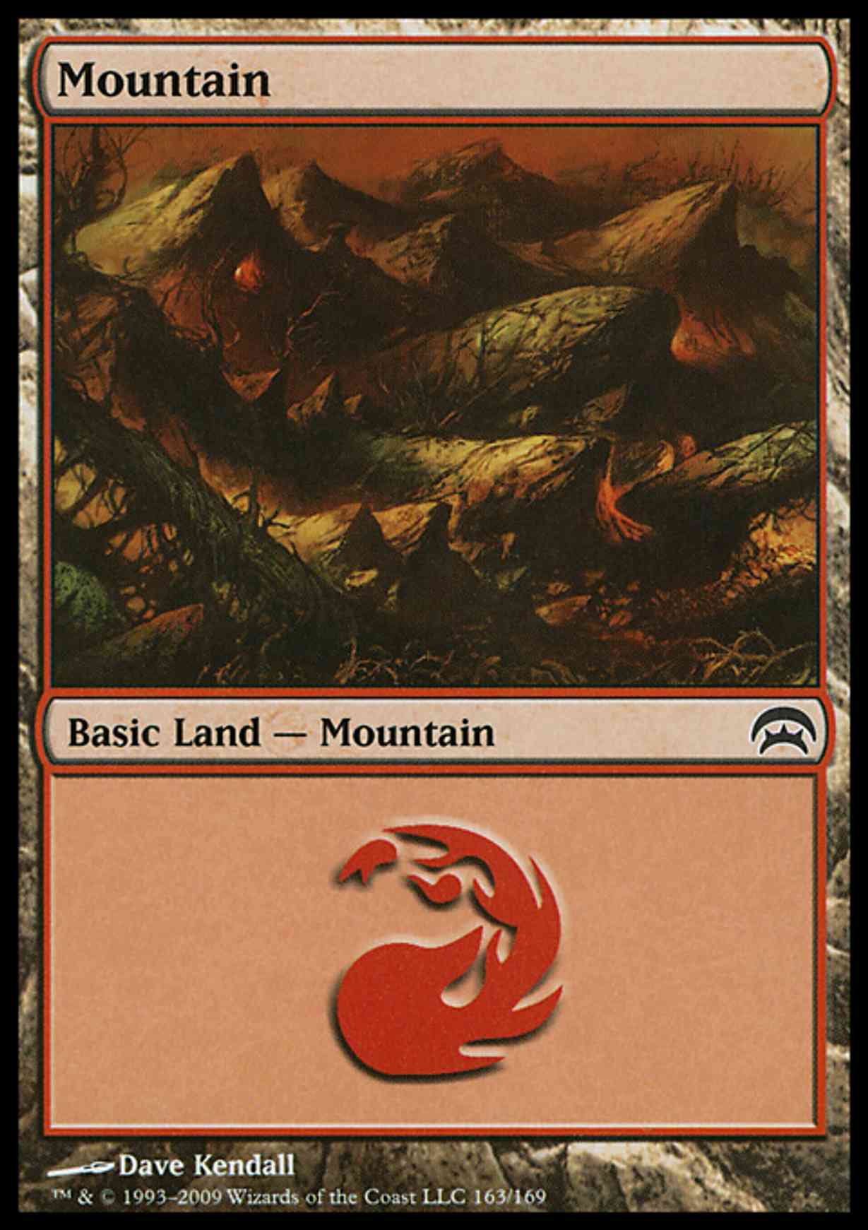 Mountain (163)  magic card front
