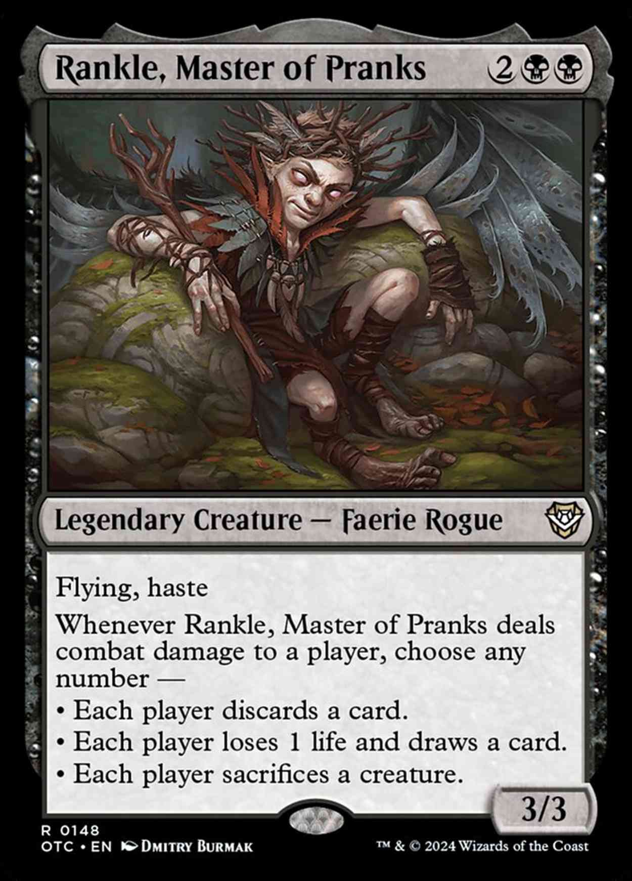 Rankle, Master of Pranks magic card front