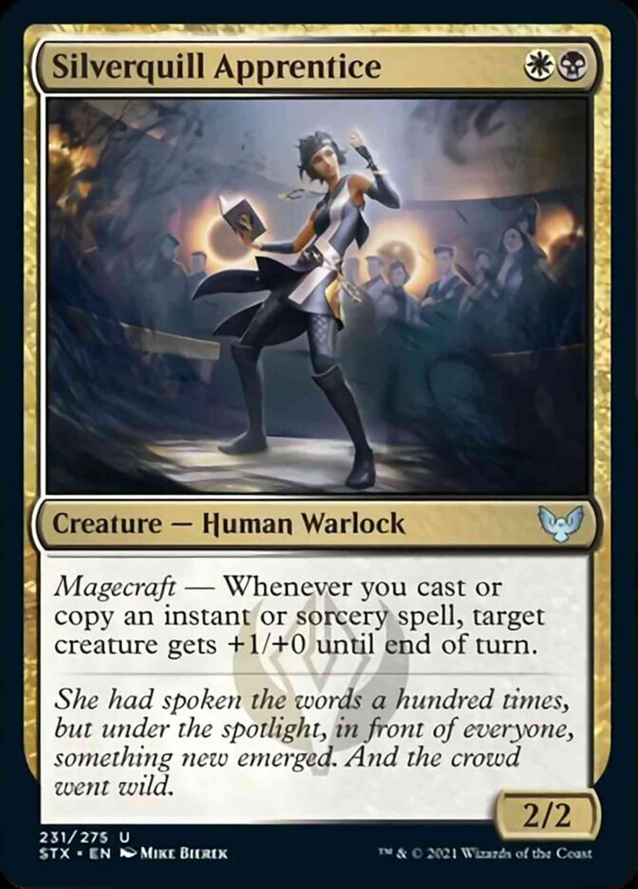 Silverquill Apprentice magic card front