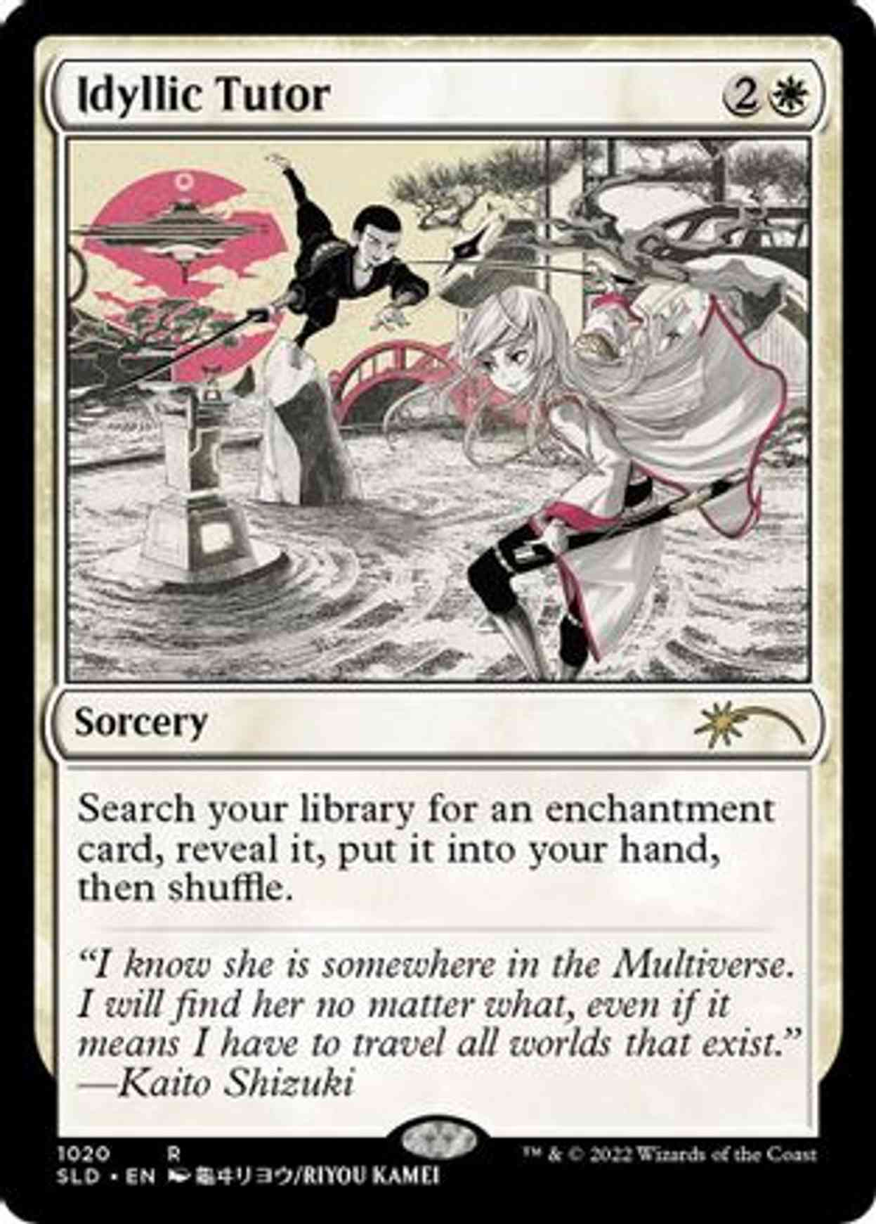 Idyllic Tutor magic card front