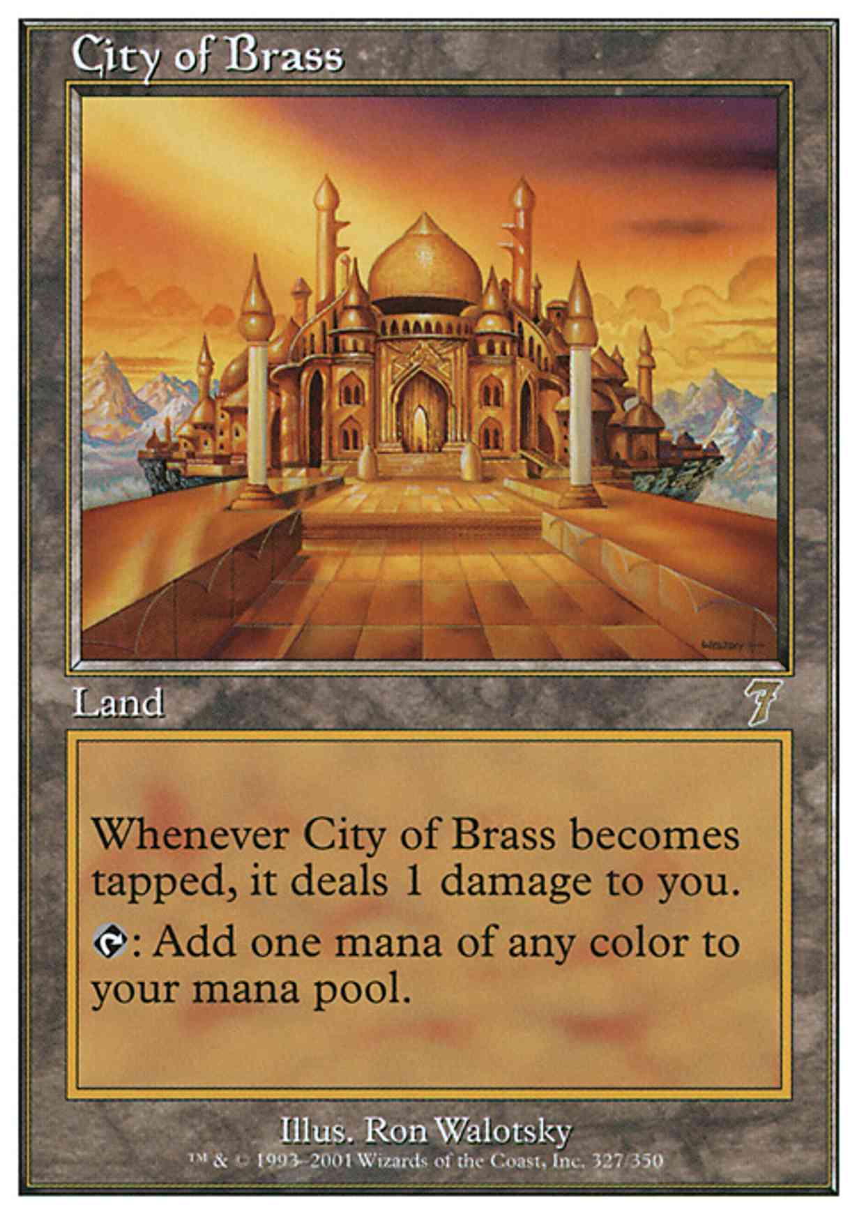 City of Brass magic card front